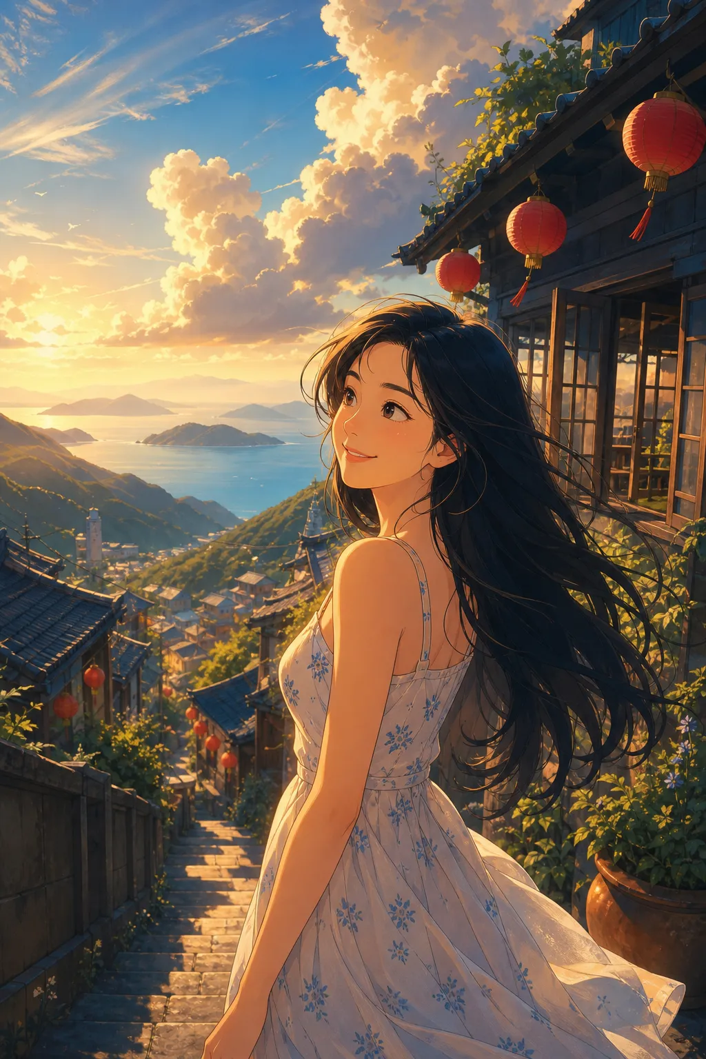 صورة شخصية خيالية: تصميم بصري رئيسي لفيلم رسوم متحركة حديث