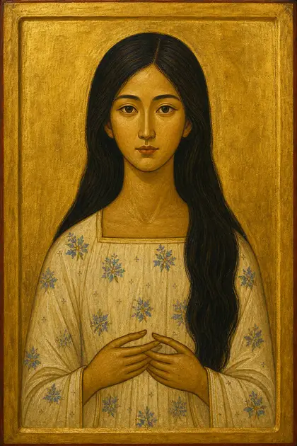Retrato ficticio: Icono bizantino