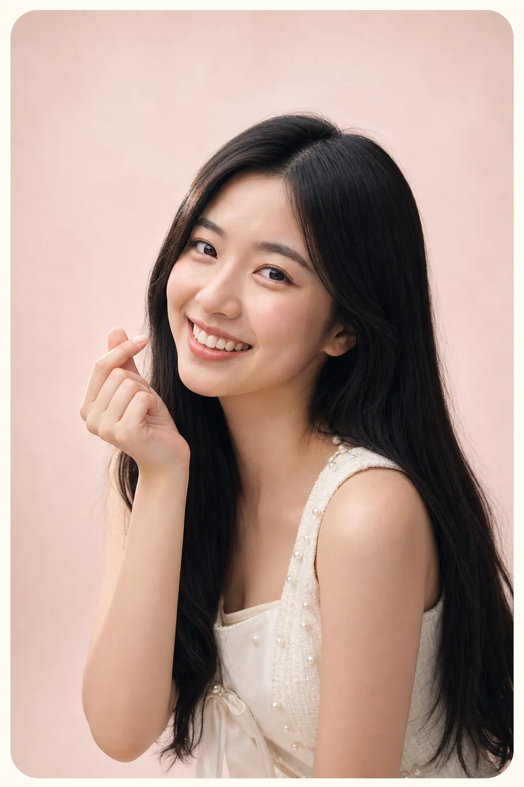 가상 인물 사진: 팝 아이돌 포토카드