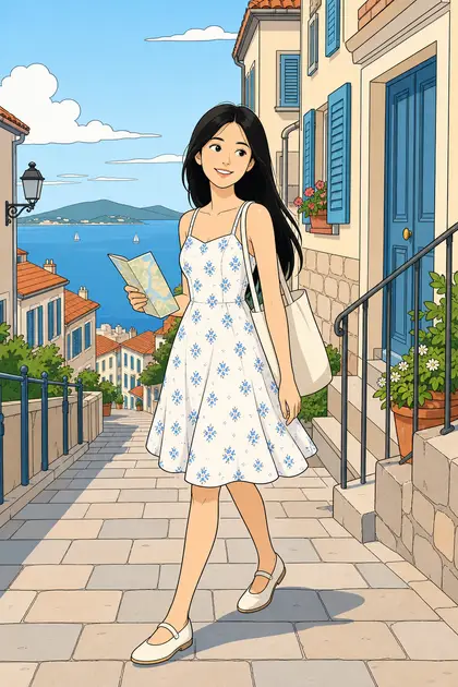 Fictional portrait: Ligne Claire
