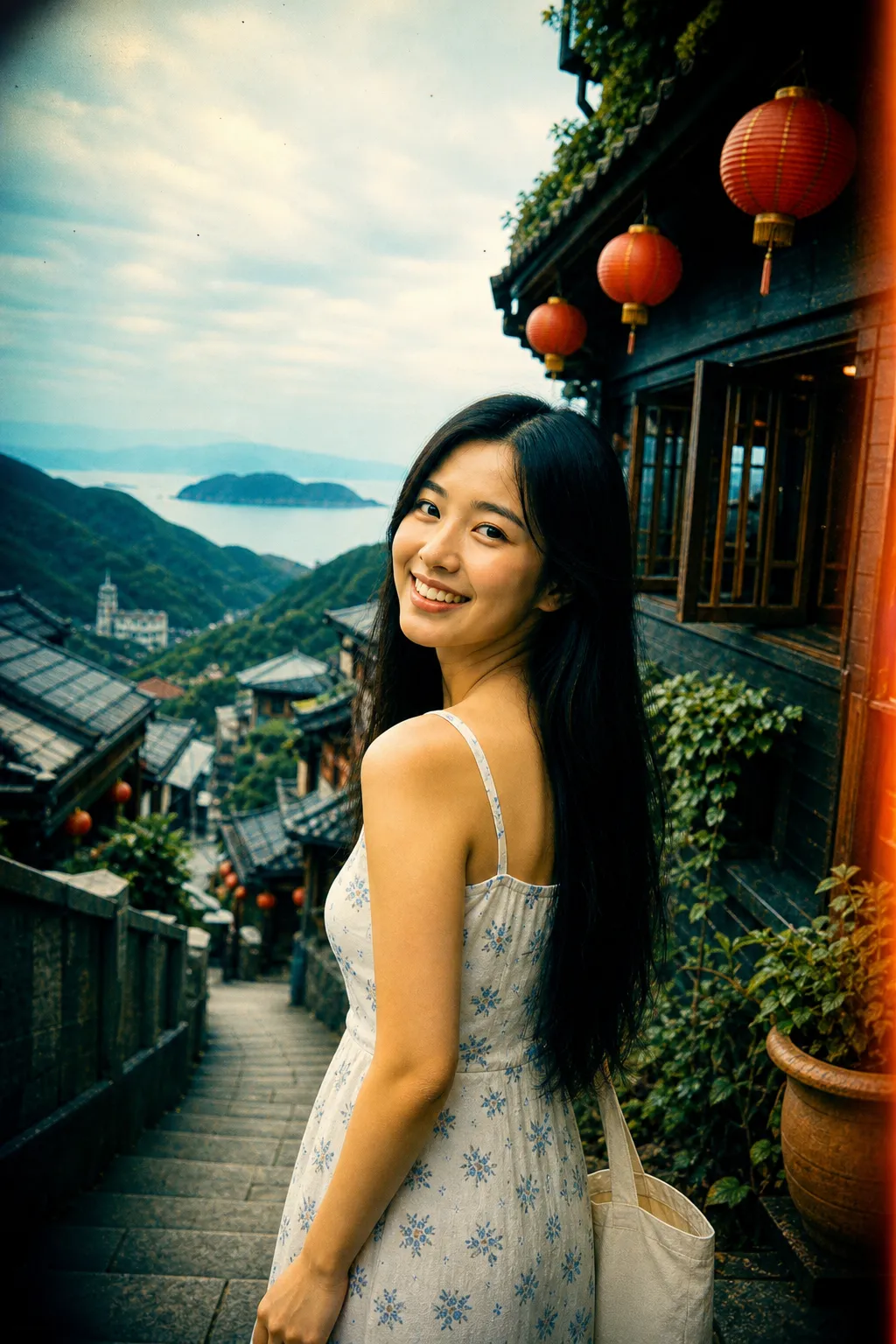 ภาพบุคคลสมมติ: ฟิล์ม Lomo ล้างครอสโพรเซส