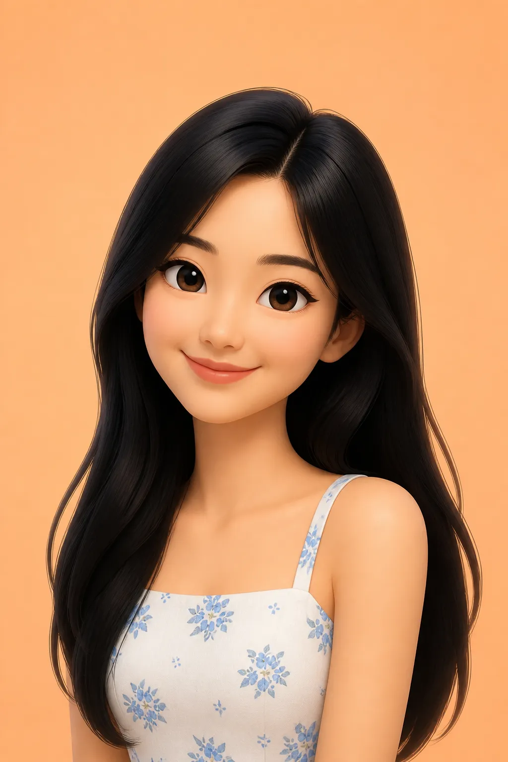 가상 인물 사진: 둥근 3D 아바타