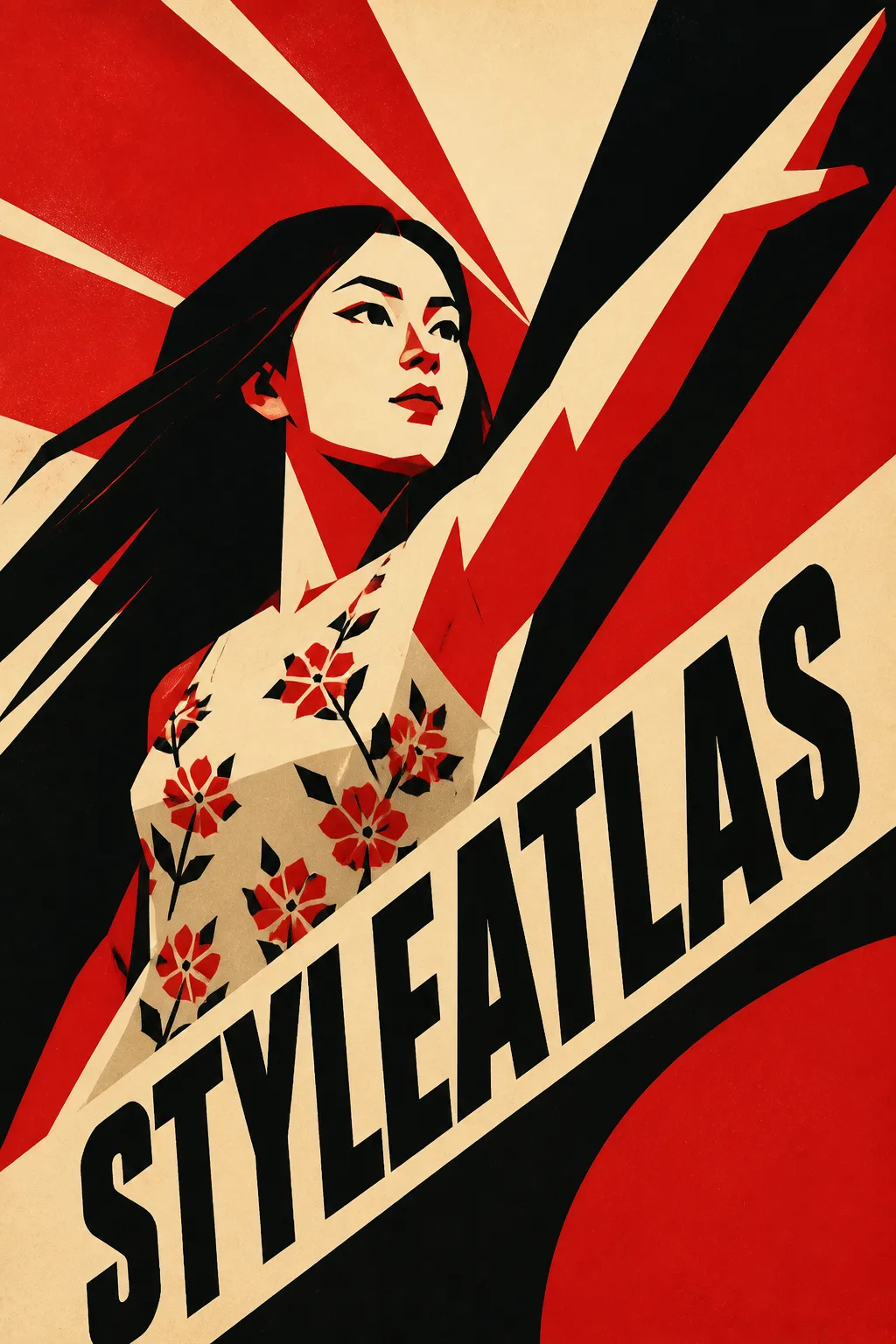 Retrato fictício: Cartaz construtivista