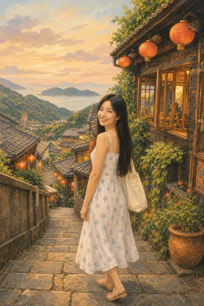 صورة شخصية خيالية: رسم لكتاب قصص