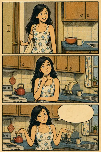 Fictional portrait: Sunday Newspaper Strip