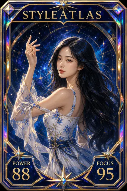 Retrato ficticio: Carta coleccionable holográfica